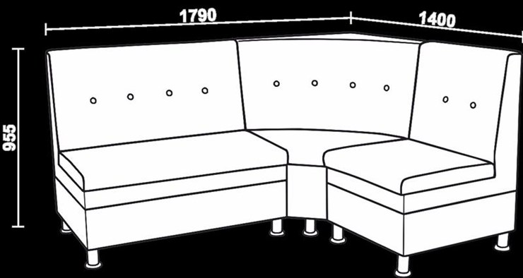 Кухонный диван Нео КМ-05 ДУ во Владикавказе - изображение 2